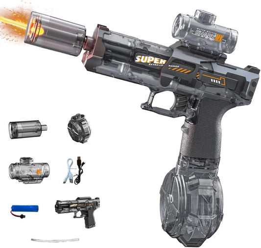 LED Light Electric Water Gun