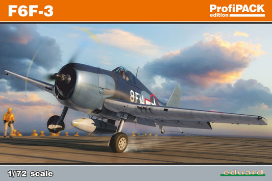 Eduard Grumman 7074 1/71 F6F-3 Hellcat -Profipack