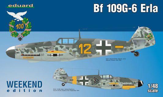 Eduard 84142 1/48 Bf 109G-6 Erla -Weekend Edition